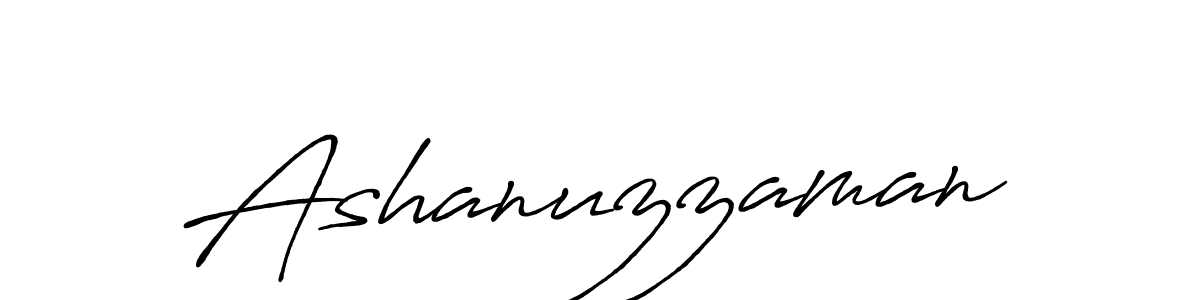 Create a beautiful signature design for name Ashanuzzaman. With this signature (Antro_Vectra_Bolder) fonts, you can make a handwritten signature for free. Ashanuzzaman signature style 7 images and pictures png