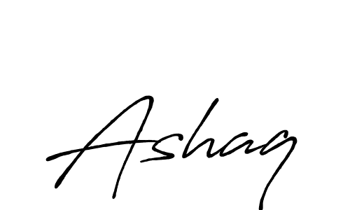 Ashaq stylish signature style. Best Handwritten Sign (Antro_Vectra_Bolder) for my name. Handwritten Signature Collection Ideas for my name Ashaq. Ashaq signature style 7 images and pictures png
