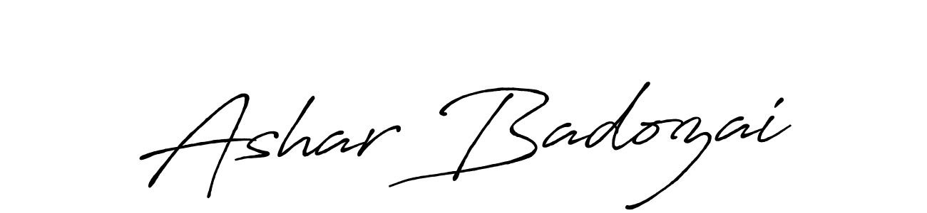 Once you've used our free online signature maker to create your best signature Antro_Vectra_Bolder style, it's time to enjoy all of the benefits that Ashar Badozai name signing documents. Ashar Badozai signature style 7 images and pictures png
