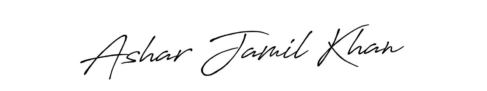 How to Draw Ashar Jamil Khan signature style? Antro_Vectra_Bolder is a latest design signature styles for name Ashar Jamil Khan. Ashar Jamil Khan signature style 7 images and pictures png