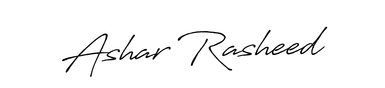 How to Draw Ashar Rasheed signature style? Antro_Vectra_Bolder is a latest design signature styles for name Ashar Rasheed. Ashar Rasheed signature style 7 images and pictures png