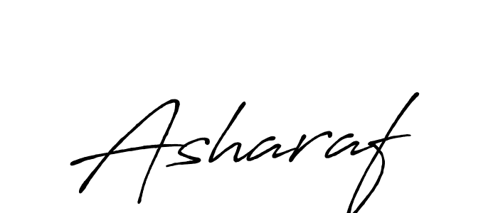 Also we have Asharaf name is the best signature style. Create professional handwritten signature collection using Antro_Vectra_Bolder autograph style. Asharaf signature style 7 images and pictures png