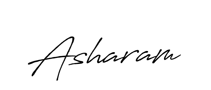 Once you've used our free online signature maker to create your best signature Antro_Vectra_Bolder style, it's time to enjoy all of the benefits that Asharam name signing documents. Asharam signature style 7 images and pictures png