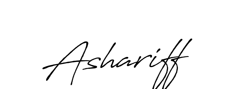 It looks lik you need a new signature style for name Ashariff. Design unique handwritten (Antro_Vectra_Bolder) signature with our free signature maker in just a few clicks. Ashariff signature style 7 images and pictures png