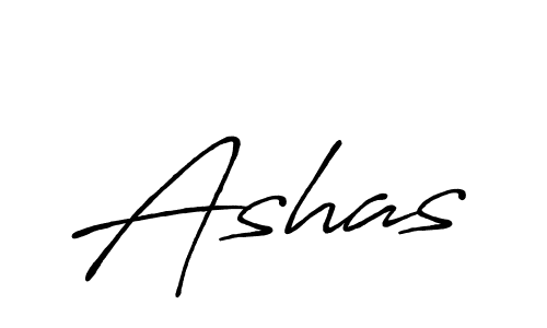 Use a signature maker to create a handwritten signature online. With this signature software, you can design (Antro_Vectra_Bolder) your own signature for name Ashas. Ashas signature style 7 images and pictures png