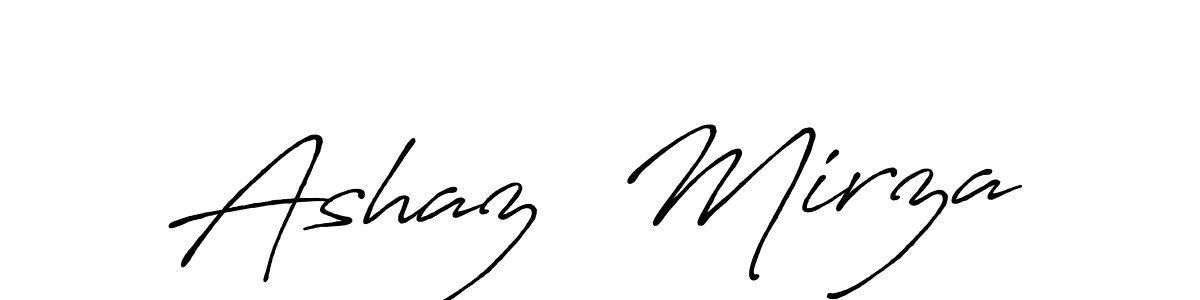 Make a short Ashaz  Mirza signature style. Manage your documents anywhere anytime using Antro_Vectra_Bolder. Create and add eSignatures, submit forms, share and send files easily. Ashaz  Mirza signature style 7 images and pictures png