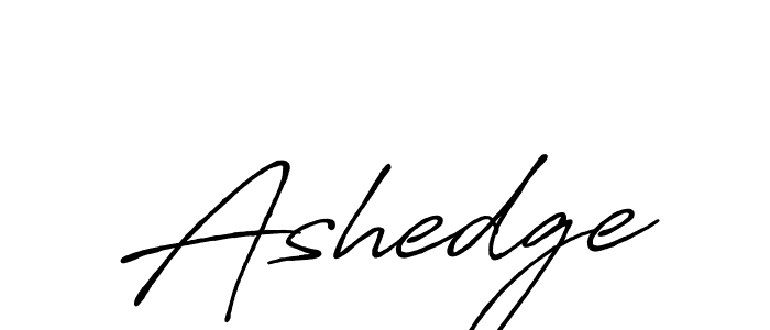 How to make Ashedge signature? Antro_Vectra_Bolder is a professional autograph style. Create handwritten signature for Ashedge name. Ashedge signature style 7 images and pictures png