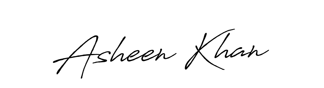 if you are searching for the best signature style for your name Asheen Khan. so please give up your signature search. here we have designed multiple signature styles  using Antro_Vectra_Bolder. Asheen Khan signature style 7 images and pictures png