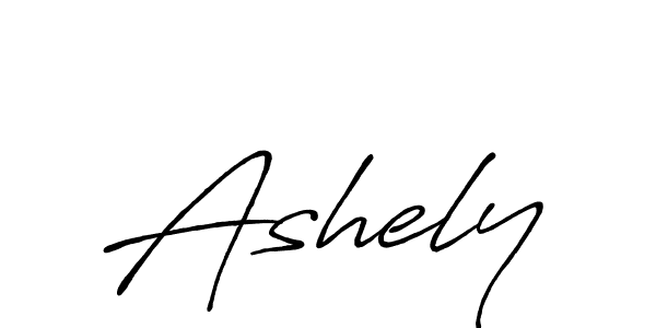 Design your own signature with our free online signature maker. With this signature software, you can create a handwritten (Antro_Vectra_Bolder) signature for name Ashely. Ashely signature style 7 images and pictures png