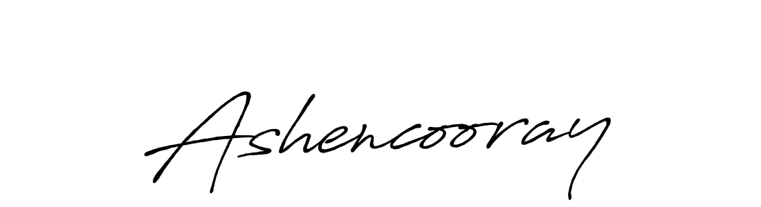 How to make Ashencooray signature? Antro_Vectra_Bolder is a professional autograph style. Create handwritten signature for Ashencooray name. Ashencooray signature style 7 images and pictures png