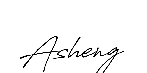 Make a beautiful signature design for name Asheng. Use this online signature maker to create a handwritten signature for free. Asheng signature style 7 images and pictures png