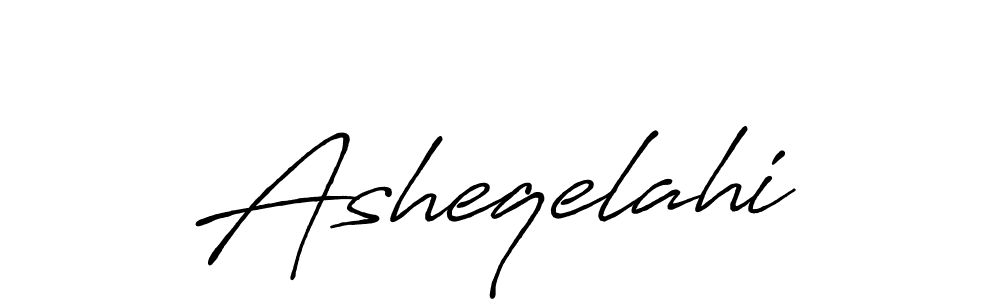 Here are the top 10 professional signature styles for the name Asheqelahi. These are the best autograph styles you can use for your name. Asheqelahi signature style 7 images and pictures png