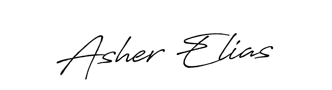 Make a beautiful signature design for name Asher Elias. Use this online signature maker to create a handwritten signature for free. Asher Elias signature style 7 images and pictures png