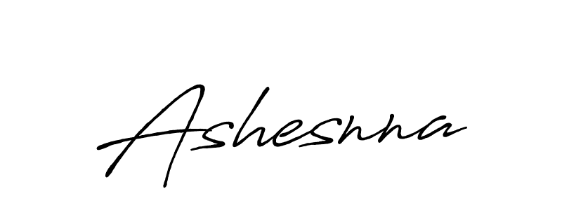 Make a beautiful signature design for name Ashesnna. With this signature (Antro_Vectra_Bolder) style, you can create a handwritten signature for free. Ashesnna signature style 7 images and pictures png