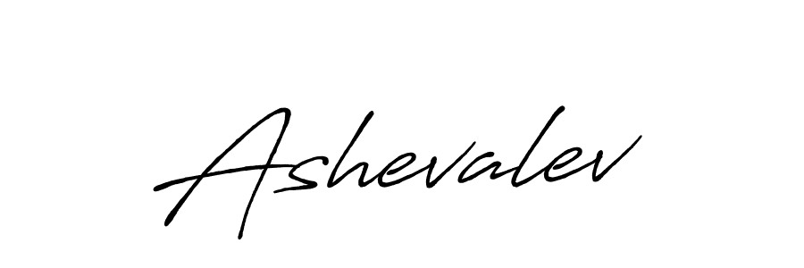 Design your own signature with our free online signature maker. With this signature software, you can create a handwritten (Antro_Vectra_Bolder) signature for name Ashevalev. Ashevalev signature style 7 images and pictures png