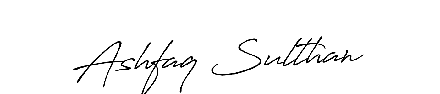 Also we have Ashfaq Sulthan name is the best signature style. Create professional handwritten signature collection using Antro_Vectra_Bolder autograph style. Ashfaq Sulthan signature style 7 images and pictures png