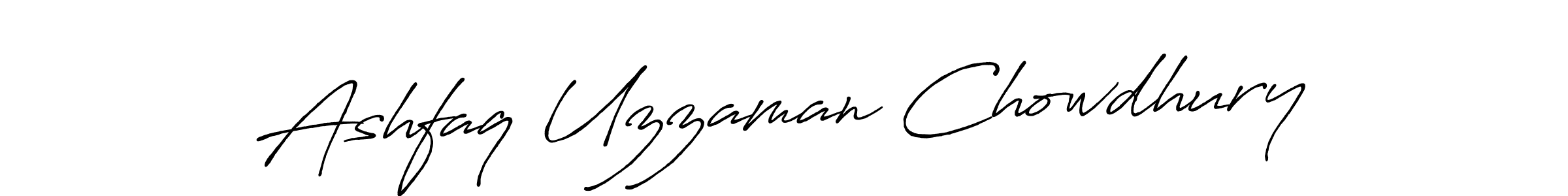 Ashfaq Uzzaman Chowdhury stylish signature style. Best Handwritten Sign (Antro_Vectra_Bolder) for my name. Handwritten Signature Collection Ideas for my name Ashfaq Uzzaman Chowdhury. Ashfaq Uzzaman Chowdhury signature style 7 images and pictures png