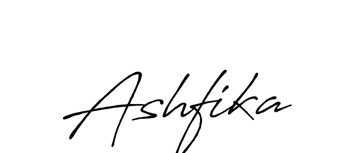 You should practise on your own different ways (Antro_Vectra_Bolder) to write your name (Ashfika) in signature. don't let someone else do it for you. Ashfika signature style 7 images and pictures png