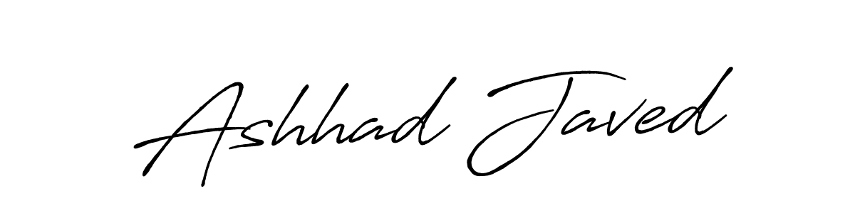 Antro_Vectra_Bolder is a professional signature style that is perfect for those who want to add a touch of class to their signature. It is also a great choice for those who want to make their signature more unique. Get Ashhad Javed name to fancy signature for free. Ashhad Javed signature style 7 images and pictures png