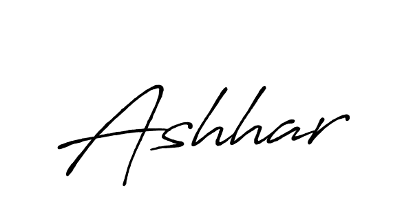 The best way (Antro_Vectra_Bolder) to make a short signature is to pick only two or three words in your name. The name Ashhar include a total of six letters. For converting this name. Ashhar signature style 7 images and pictures png