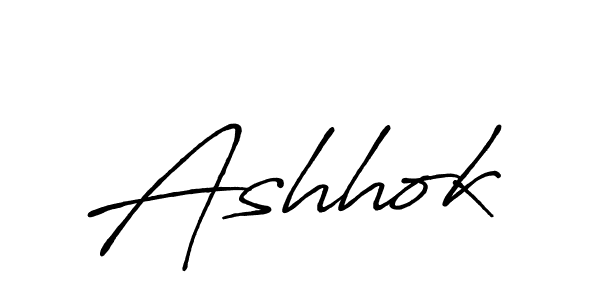 Make a beautiful signature design for name Ashhok. Use this online signature maker to create a handwritten signature for free. Ashhok signature style 7 images and pictures png