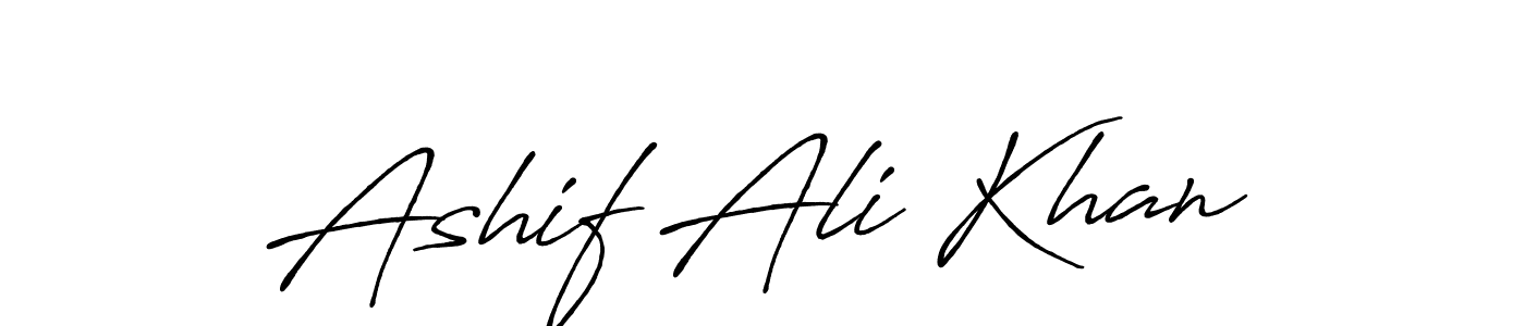 Antro_Vectra_Bolder is a professional signature style that is perfect for those who want to add a touch of class to their signature. It is also a great choice for those who want to make their signature more unique. Get Ashif Ali Khan name to fancy signature for free. Ashif Ali Khan signature style 7 images and pictures png