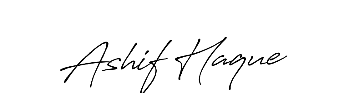 You should practise on your own different ways (Antro_Vectra_Bolder) to write your name (Ashif Haque) in signature. don't let someone else do it for you. Ashif Haque signature style 7 images and pictures png