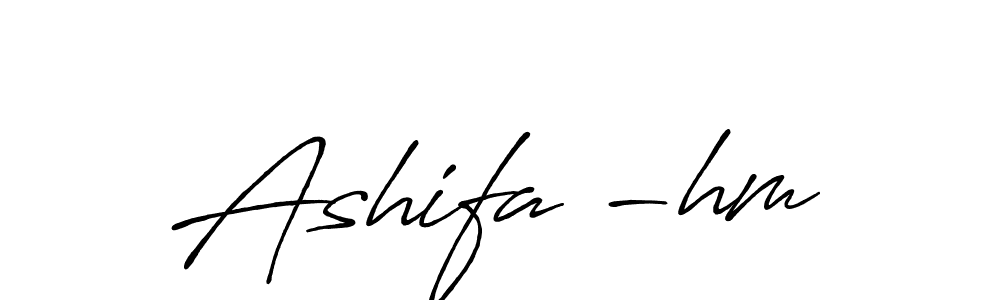 You can use this online signature creator to create a handwritten signature for the name Ashifa -hm. This is the best online autograph maker. Ashifa -hm signature style 7 images and pictures png