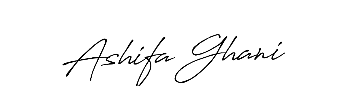 This is the best signature style for the Ashifa Ghani name. Also you like these signature font (Antro_Vectra_Bolder). Mix name signature. Ashifa Ghani signature style 7 images and pictures png