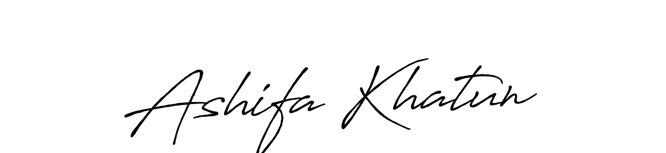 Make a beautiful signature design for name Ashifa Khatun. Use this online signature maker to create a handwritten signature for free. Ashifa Khatun signature style 7 images and pictures png