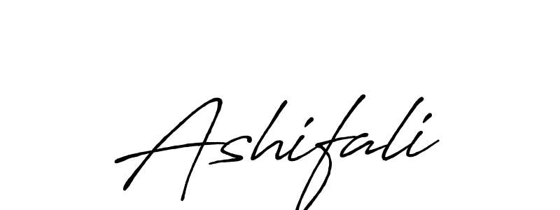 Design your own signature with our free online signature maker. With this signature software, you can create a handwritten (Antro_Vectra_Bolder) signature for name Ashifali. Ashifali signature style 7 images and pictures png