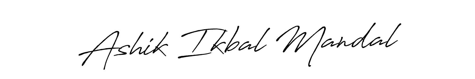 if you are searching for the best signature style for your name Ashik Ikbal Mandal. so please give up your signature search. here we have designed multiple signature styles  using Antro_Vectra_Bolder. Ashik Ikbal Mandal signature style 7 images and pictures png