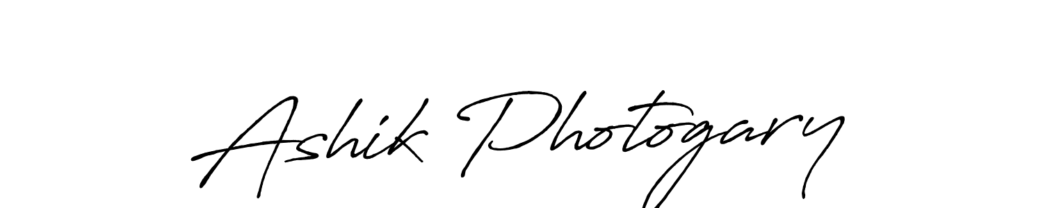 It looks lik you need a new signature style for name Ashik Photogary. Design unique handwritten (Antro_Vectra_Bolder) signature with our free signature maker in just a few clicks. Ashik Photogary signature style 7 images and pictures png