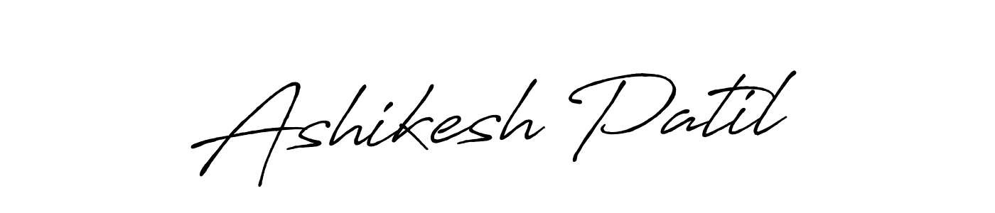 Also we have Ashikesh Patil name is the best signature style. Create professional handwritten signature collection using Antro_Vectra_Bolder autograph style. Ashikesh Patil signature style 7 images and pictures png