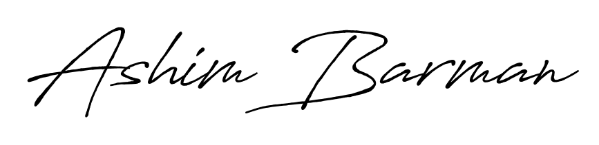 If you are searching for the best signature style for your name Ashim Barman, here we have designed multiple signature styles using Antro_Vectra_Bolder. Ashim Barman signature style 7 images and pictures png