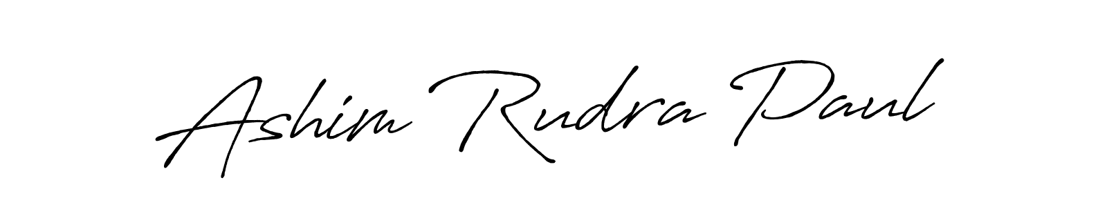 Ashim Rudra Paul stylish signature style. Best Handwritten Sign (Antro_Vectra_Bolder) for my name. Handwritten Signature Collection Ideas for my name Ashim Rudra Paul. Ashim Rudra Paul signature style 7 images and pictures png