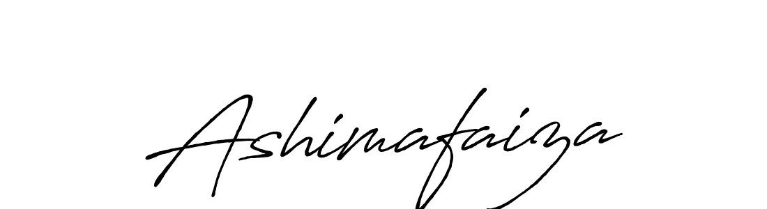 Also we have Ashimafaiza name is the best signature style. Create professional handwritten signature collection using Antro_Vectra_Bolder autograph style. Ashimafaiza signature style 7 images and pictures png