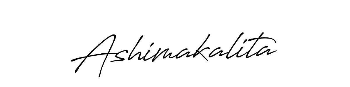 Also we have Ashimakalita name is the best signature style. Create professional handwritten signature collection using Antro_Vectra_Bolder autograph style. Ashimakalita signature style 7 images and pictures png