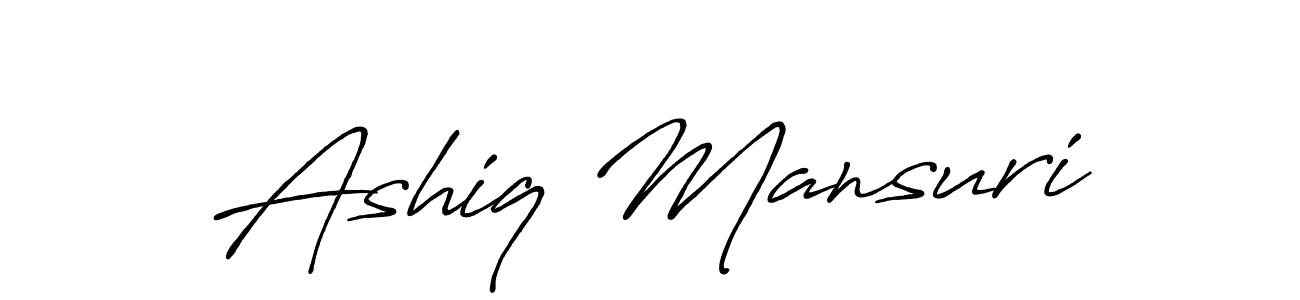 It looks lik you need a new signature style for name Ashiq Mansuri. Design unique handwritten (Antro_Vectra_Bolder) signature with our free signature maker in just a few clicks. Ashiq Mansuri signature style 7 images and pictures png