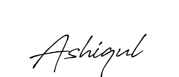 Also we have Ashiqul name is the best signature style. Create professional handwritten signature collection using Antro_Vectra_Bolder autograph style. Ashiqul signature style 7 images and pictures png