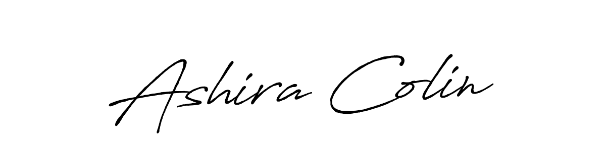 Use a signature maker to create a handwritten signature online. With this signature software, you can design (Antro_Vectra_Bolder) your own signature for name Ashira Colin. Ashira Colin signature style 7 images and pictures png