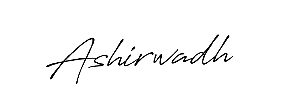 Create a beautiful signature design for name Ashirwadh. With this signature (Antro_Vectra_Bolder) fonts, you can make a handwritten signature for free. Ashirwadh signature style 7 images and pictures png