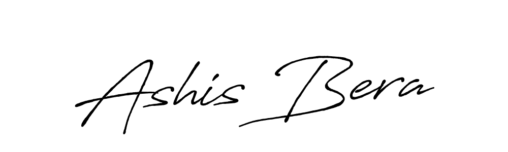 Create a beautiful signature design for name Ashis Bera. With this signature (Antro_Vectra_Bolder) fonts, you can make a handwritten signature for free. Ashis Bera signature style 7 images and pictures png