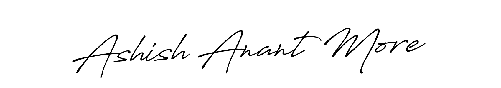 How to Draw Ashish Anant More signature style? Antro_Vectra_Bolder is a latest design signature styles for name Ashish Anant More. Ashish Anant More signature style 7 images and pictures png