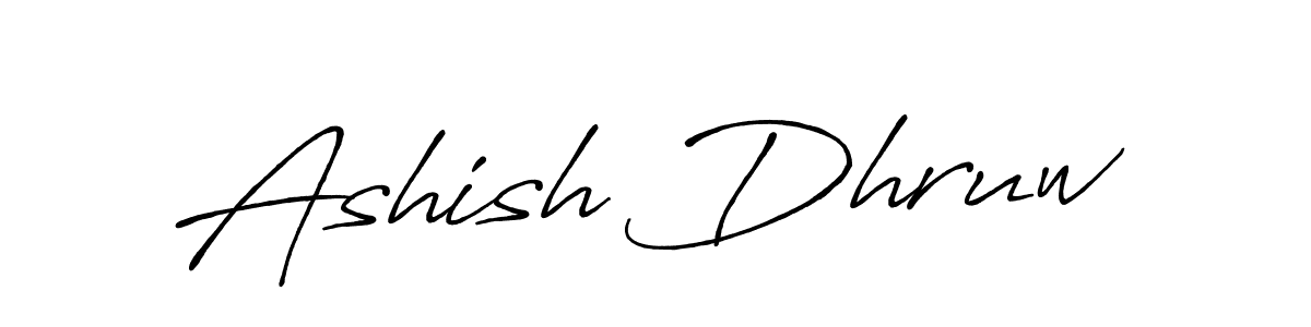 Make a beautiful signature design for name Ashish Dhruw. Use this online signature maker to create a handwritten signature for free. Ashish Dhruw signature style 7 images and pictures png