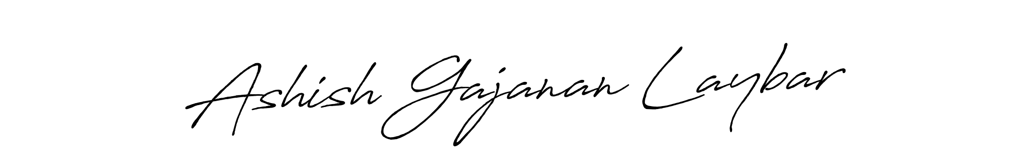 Use a signature maker to create a handwritten signature online. With this signature software, you can design (Antro_Vectra_Bolder) your own signature for name Ashish Gajanan Laybar. Ashish Gajanan Laybar signature style 7 images and pictures png