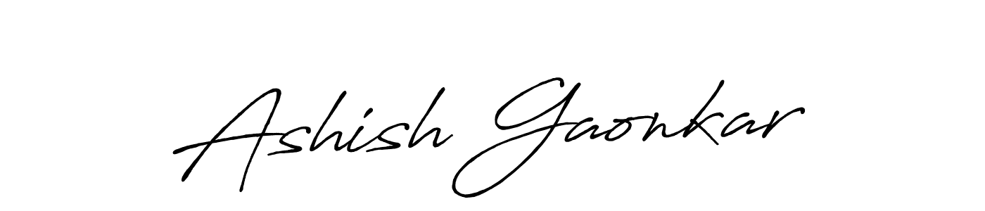 if you are searching for the best signature style for your name Ashish Gaonkar. so please give up your signature search. here we have designed multiple signature styles  using Antro_Vectra_Bolder. Ashish Gaonkar signature style 7 images and pictures png