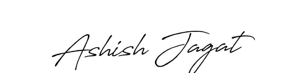 The best way (Antro_Vectra_Bolder) to make a short signature is to pick only two or three words in your name. The name Ashish Jagat include a total of six letters. For converting this name. Ashish Jagat signature style 7 images and pictures png