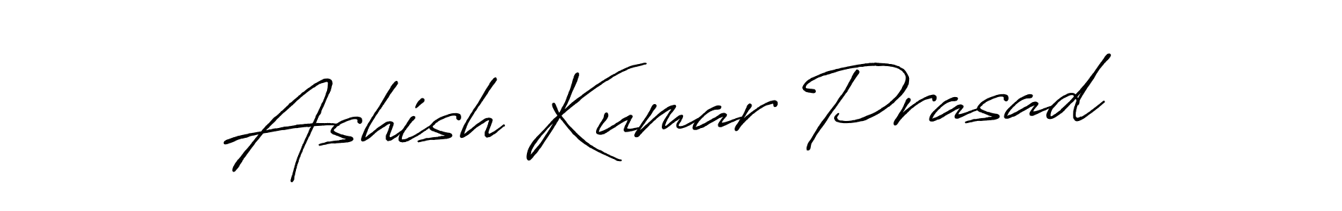 Also we have Ashish Kumar Prasad name is the best signature style. Create professional handwritten signature collection using Antro_Vectra_Bolder autograph style. Ashish Kumar Prasad signature style 7 images and pictures png