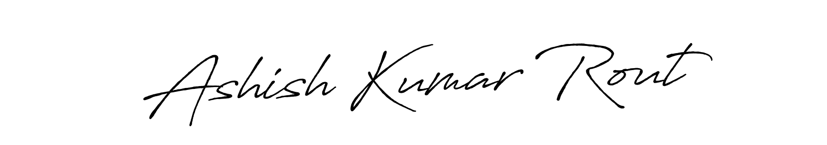 How to make Ashish Kumar Rout signature? Antro_Vectra_Bolder is a professional autograph style. Create handwritten signature for Ashish Kumar Rout name. Ashish Kumar Rout signature style 7 images and pictures png